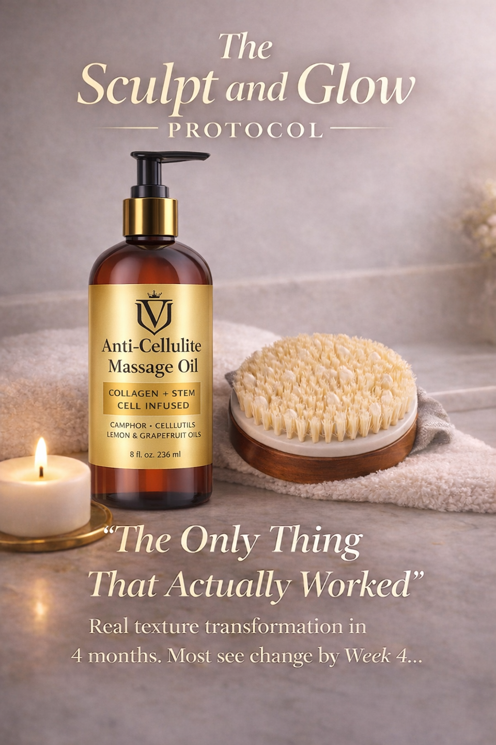 Anti-Cellulite Oil: Subscribe & Save 15% off